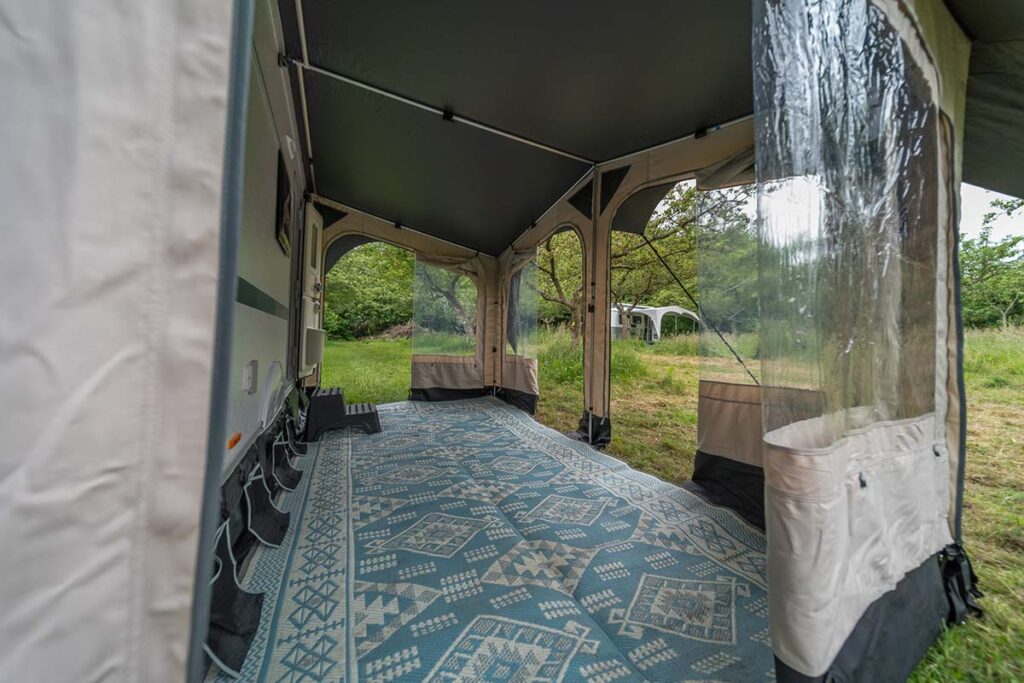 homy caravan voortent